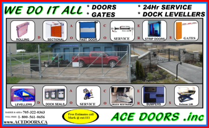 Ace Door Gates & Docks Inc. - Quincailleries