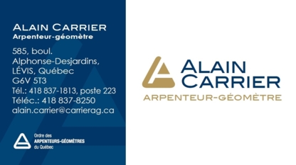 Alain Carrier Arpenteur Géometre - Aménagement de terrains