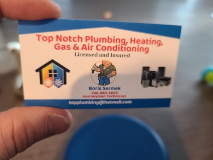 Top Notch Plumbing Heating Gas and Air Condition ing - Plombiers et entrepreneurs en plomberie