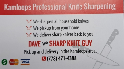 Voir le profil de Kamloops Professional Knife Sharpening - Cache Creek