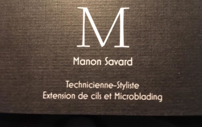 Manon Savard Technicienne styliste extension de cils et microblading - Extensions de cils
