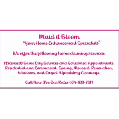 Maid it Bloom - Nettoyage de maisons et d'appartements