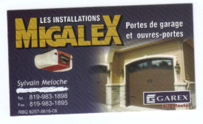Installations Migalex Enr - Overhead & Garage Doors