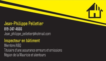 Jean-Philippe Pelletier Inspecteurs en Bâtiment - Home Inspection