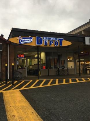 Kensington Return It Center - Comptoir de retour de cannettes et de bouteilles consignées