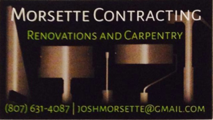 Morsette Contracting - General Contractors