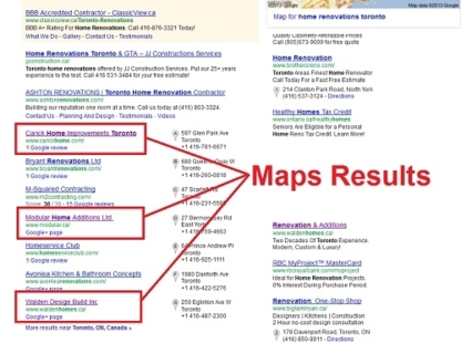 GoogleMapPlacement.com - Développement et conception de sites Web