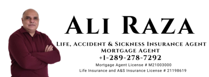 Ali Raza Financial Advisor - Prêts hypothécaires