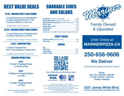 Mariner Pizza - Restaurants