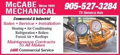 McCabe Mechanical & Refrigeration - Air Conditioning Contractors