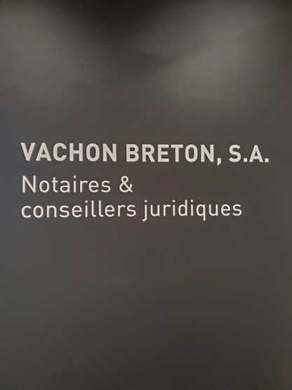 Vachon Breton, S.A. Notaires & Conseillers Juridiques - Notaires