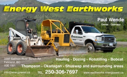 Energy West Earthworks - Excavation Contractors