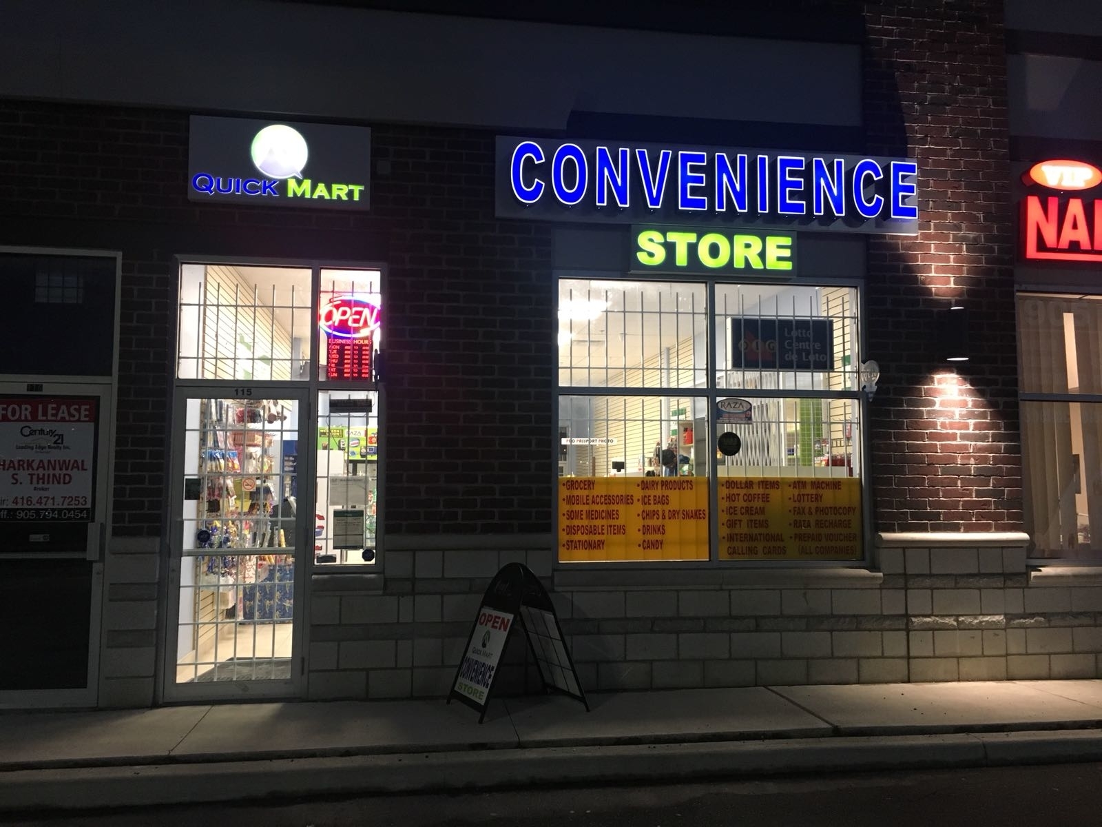 Quick Mart Convenience Store 50 Lacoste Blvd, Brampton, ON