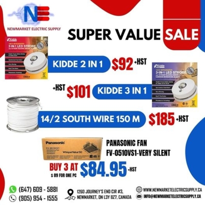 Newmarket Electric Supply - Electrical Equipment & Supply Stores