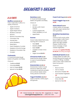 The Happy Baker - Bakeries