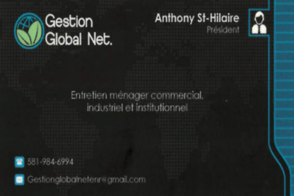 Gestion Global Net - Nettoyage résidentiel, commercial et industriel