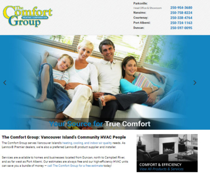 The Comfort Group - Réparation et nettoyage de fournaises