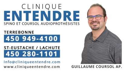 Clinique Entendre - St-Eustache - Audioprothésistes