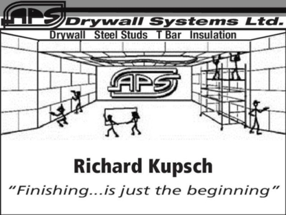 APS Drywall Systems Ltd - Drywall Contractors & Drywalling