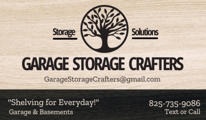 Garage Storage Crafters - Shelving