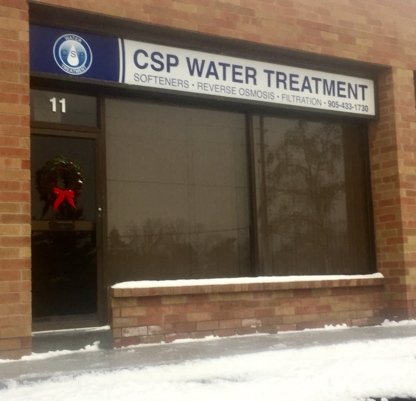 CSP Water Treatments - Service et équipement de traitement des eaux