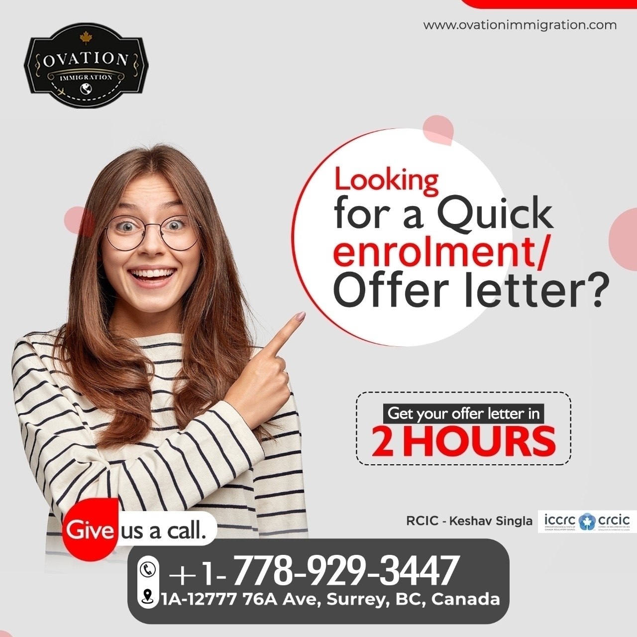 Voir le profil de Ovation Immigration Services Ltd. - Ladner