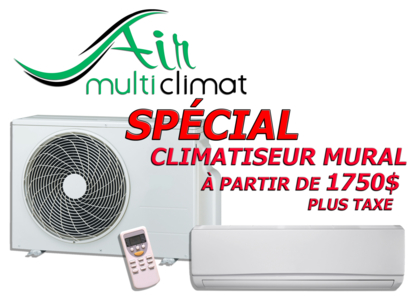 Air Multi Climat Inc - Entrepreneurs en climatisation