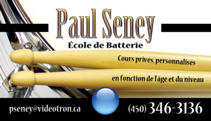 École de batterie Paul Seney - Music Lessons & Schools