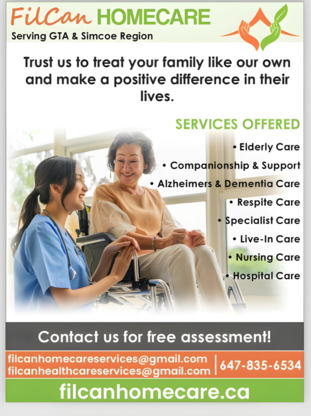 Filcan Homecare Services - Home Health Care Service
