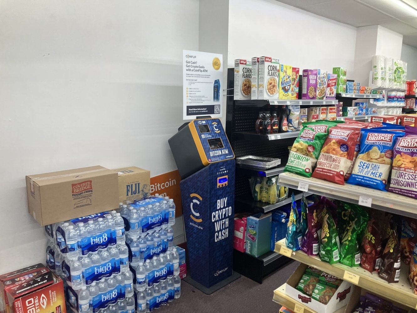 CoinFlip Bitcoin ATM - Downtown Convenience & Laundromat (Charlottetown) - Banques