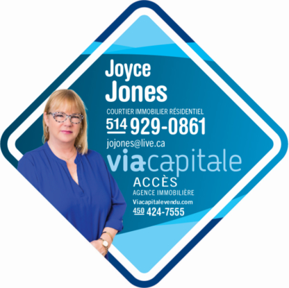 Joyce Jones Courtier Immobilier Résidentiel - Real Estate Agents & Brokers