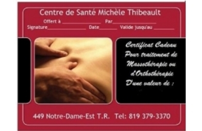 Centre De Santé Michèle Thibeault - Orthothérapeutes