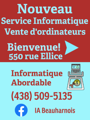 Informatique Abordable Beauharnois - Computer Stores