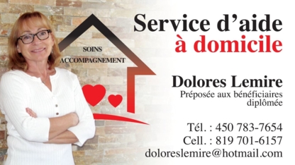 Service d'Aide à Domicile Dolores Lemire - Services de soins à domicile