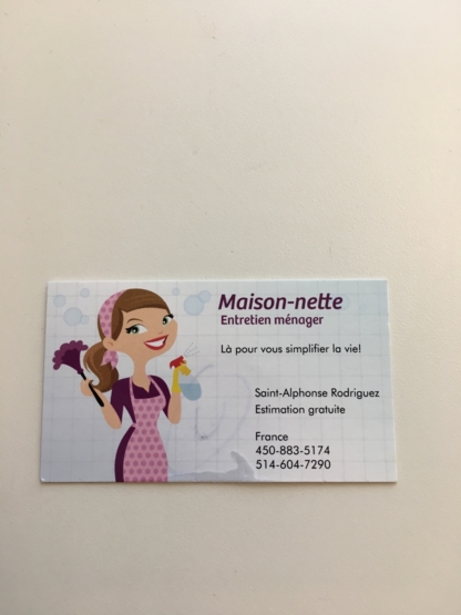 Maison-nette - Commercial, Industrial & Residential Cleaning