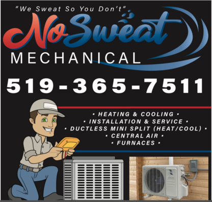 No Sweat Mechanical - Entrepreneurs en chauffage