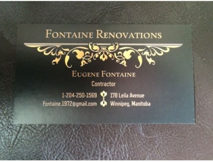 Fontaine Renovations - Rénovations