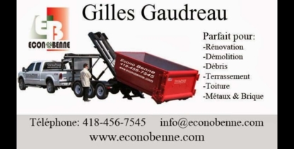 Econobenne Inc - Waste Bins & Containers