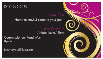 Love PRN - Pet Sitting Service