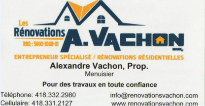 Les Rénovations A.Vachon - Building Contractors
