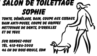 Salon De Toilettage Sophie - Toilettage et tonte d'animaux domestiques