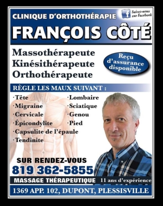 Clinique d'Orthothérapie François Coté - Orthothérapeutes
