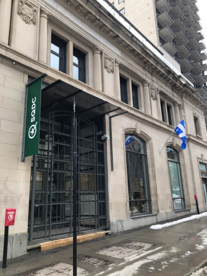 SQDC - Montréal - Crescent - Marijuana Retail