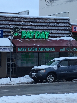 Mr Payday Easy Loans Inc - Comptant et avances sur salaire