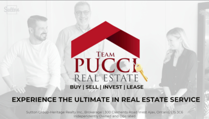 Angelo Pucci Realtor - Sutton Group Heritage Realty Inc. Brokerage - Real Estate Agents & Brokers