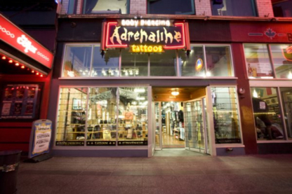 Adrenaline Professional Body Piercing & Tattoos - Tattooing Shops