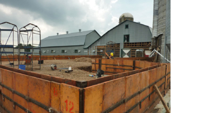 Mercier Angers construction en béton - Foundation Contractors