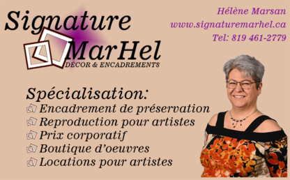 Signature MarHel - Imagerie, impression et photographie numérique
