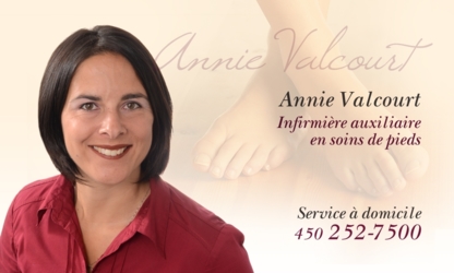 Annie Valcourt Infirmière Aux En Soins De Pieds - Podologists