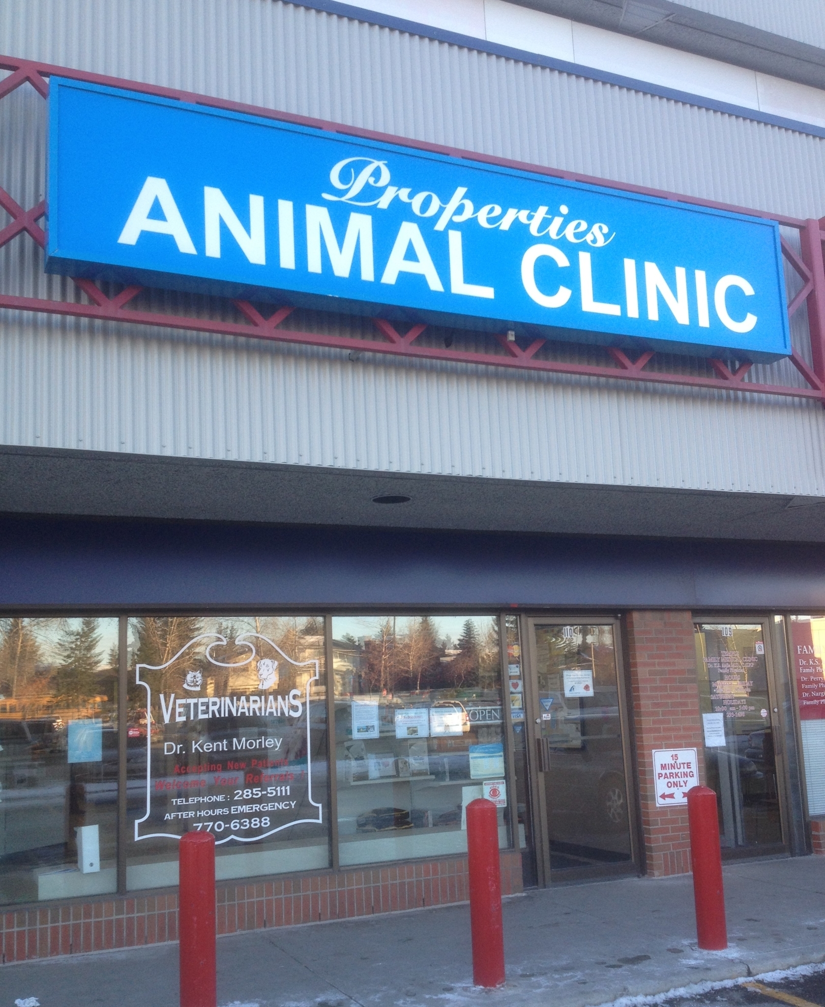 Properties Animal Clinic - Opening Hours - 110-5401 Temple Dr NE, Calgary,  AB